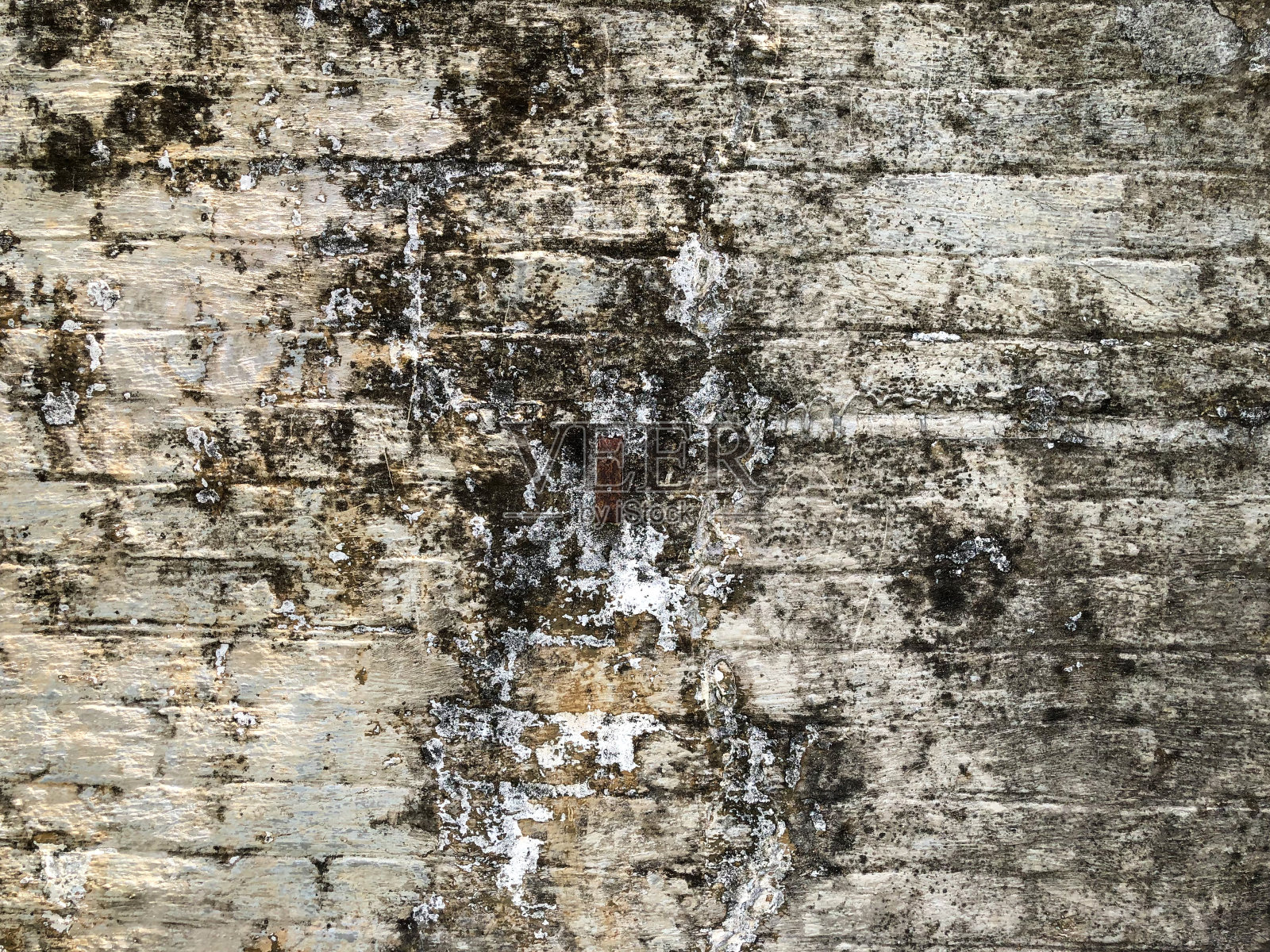 风化和肮脏的白色砖墙与有机模具图案形成鲜明对比的砖砌纹理背景的直线照片摄影图片