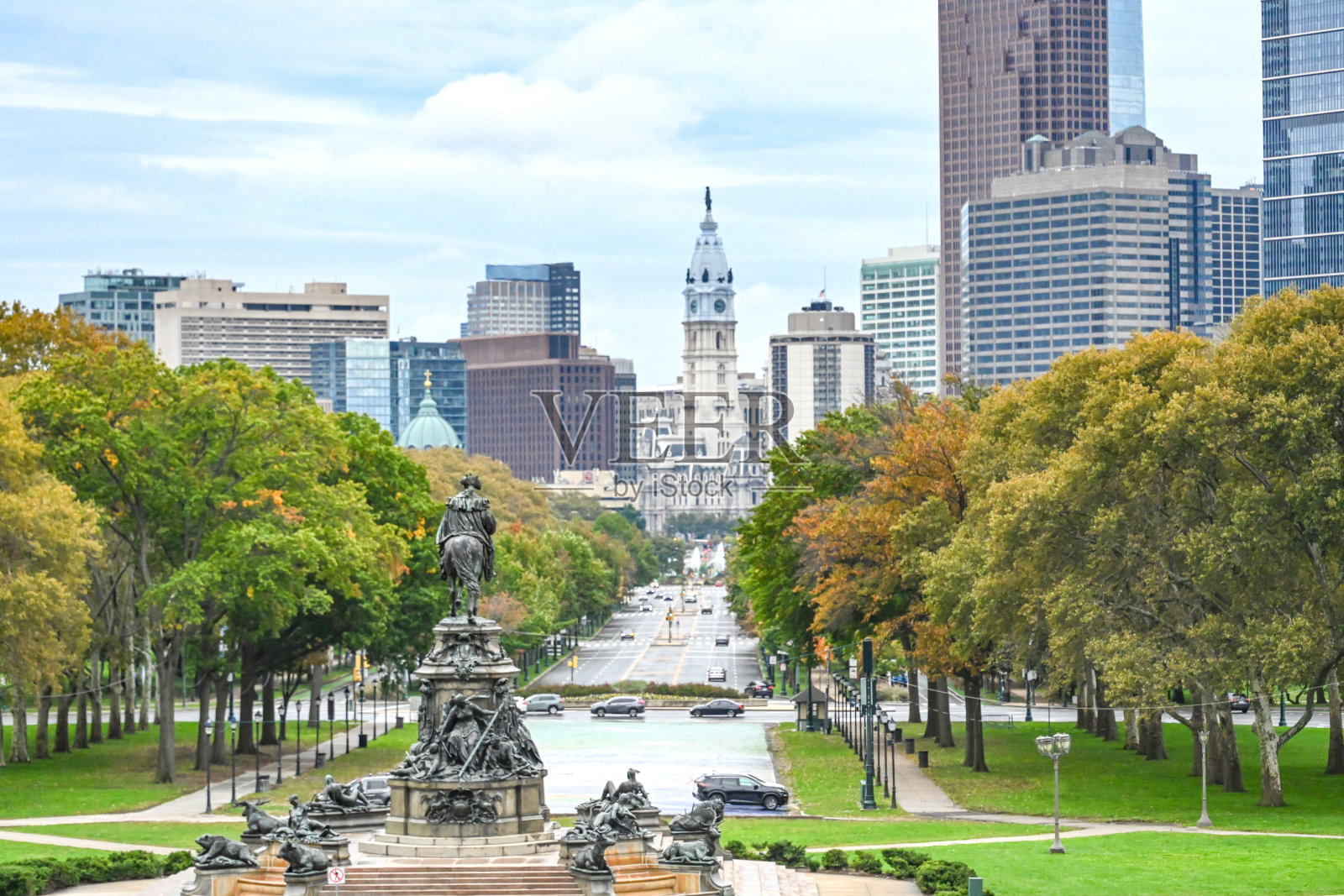 费城的秋天照片摄影图片