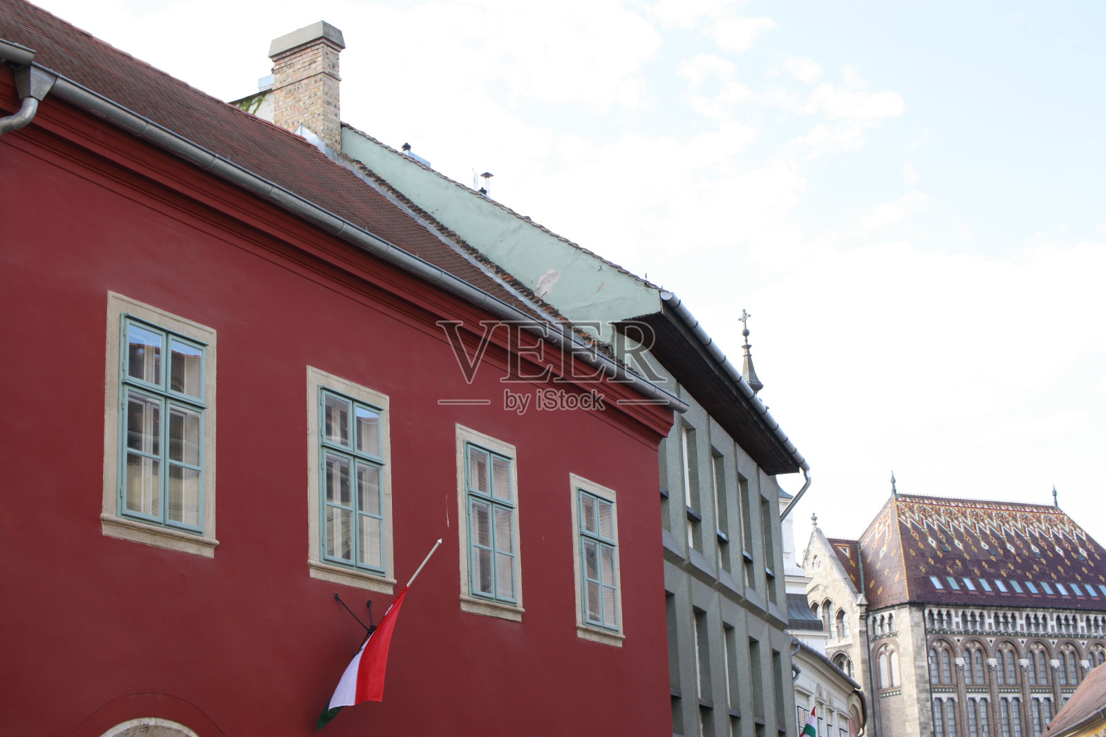 美丽的历史建筑元素和布达佩斯的景色照片摄影图片