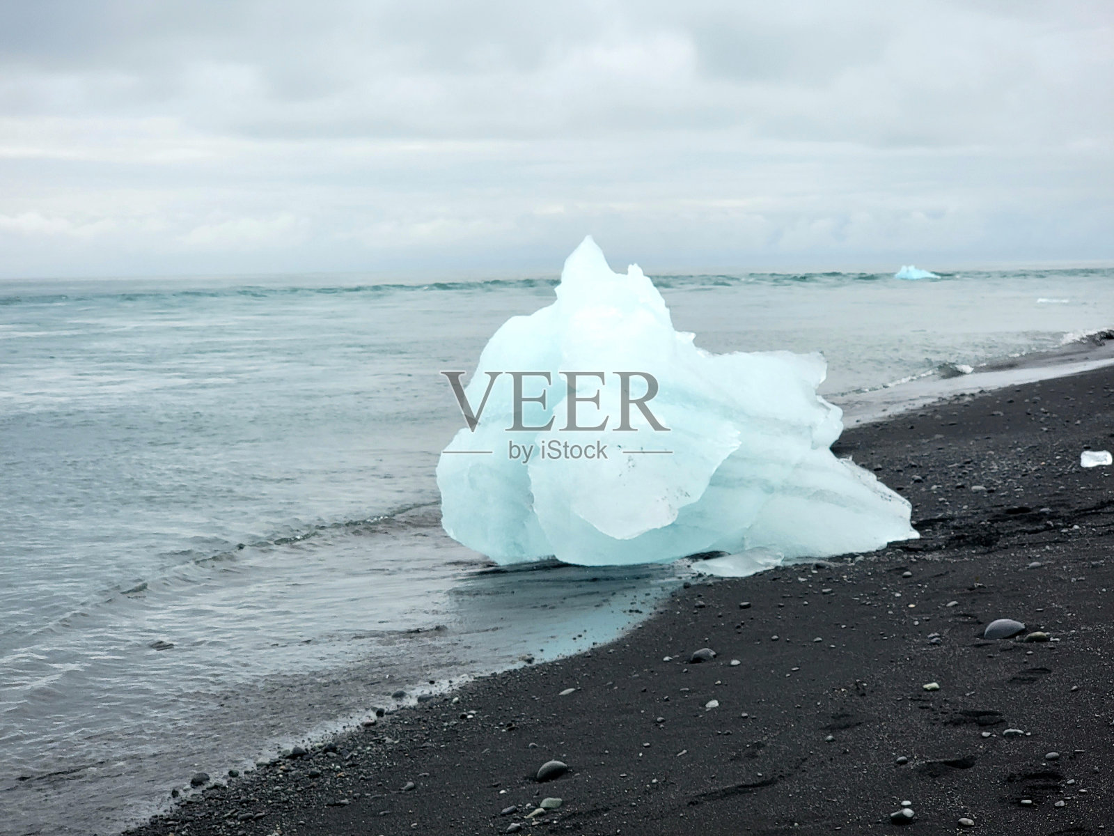 钻石海滩，冰岛照片摄影图片