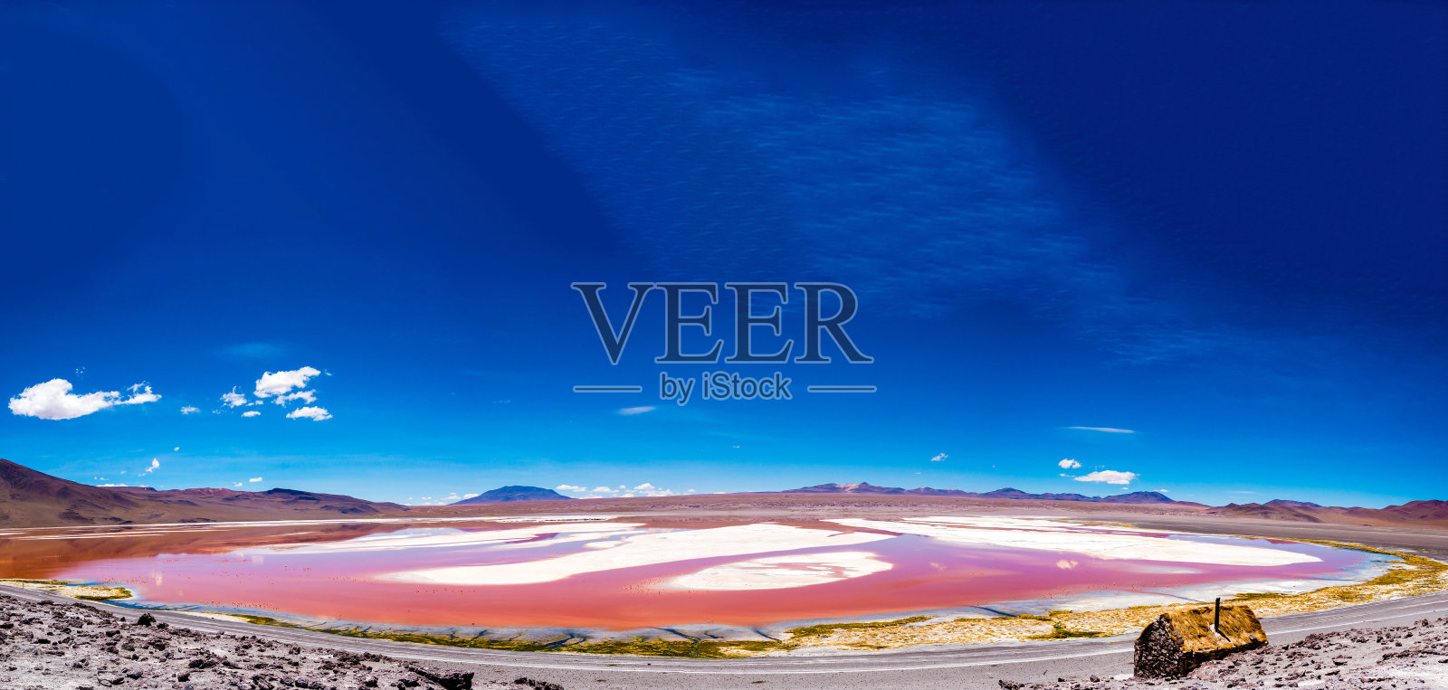 科罗拉多湖全景照片摄影图片