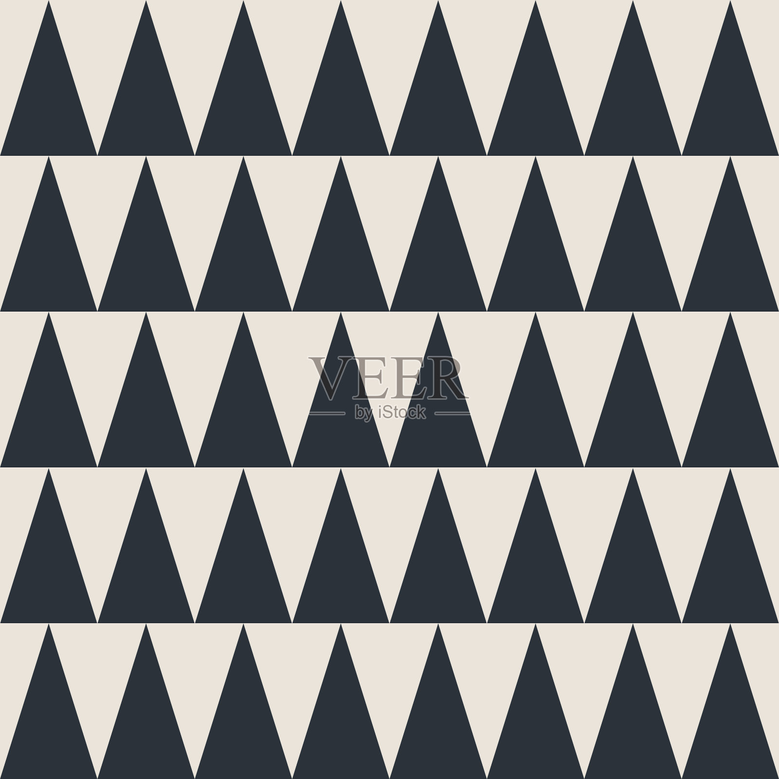 矢量插图。斯堪的纳维亚风格图案插画图片素材