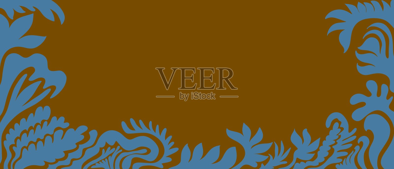 植物图解横幅插画图片素材