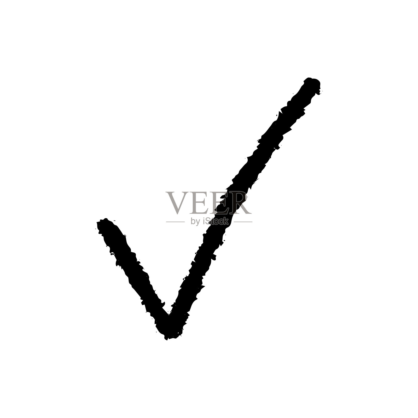 打勾标志插画图片素材