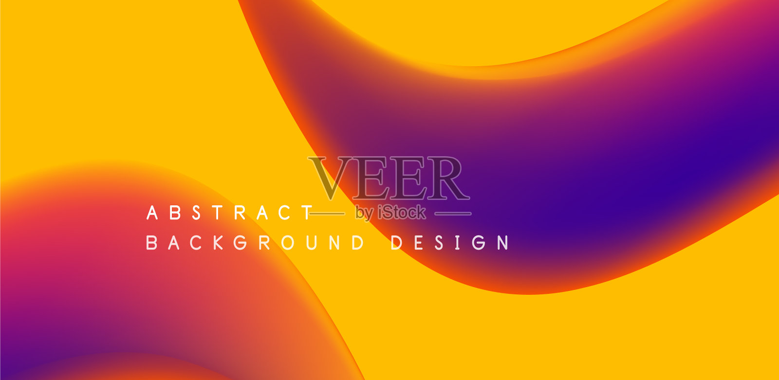 抽象背景与流体几何插画图片素材