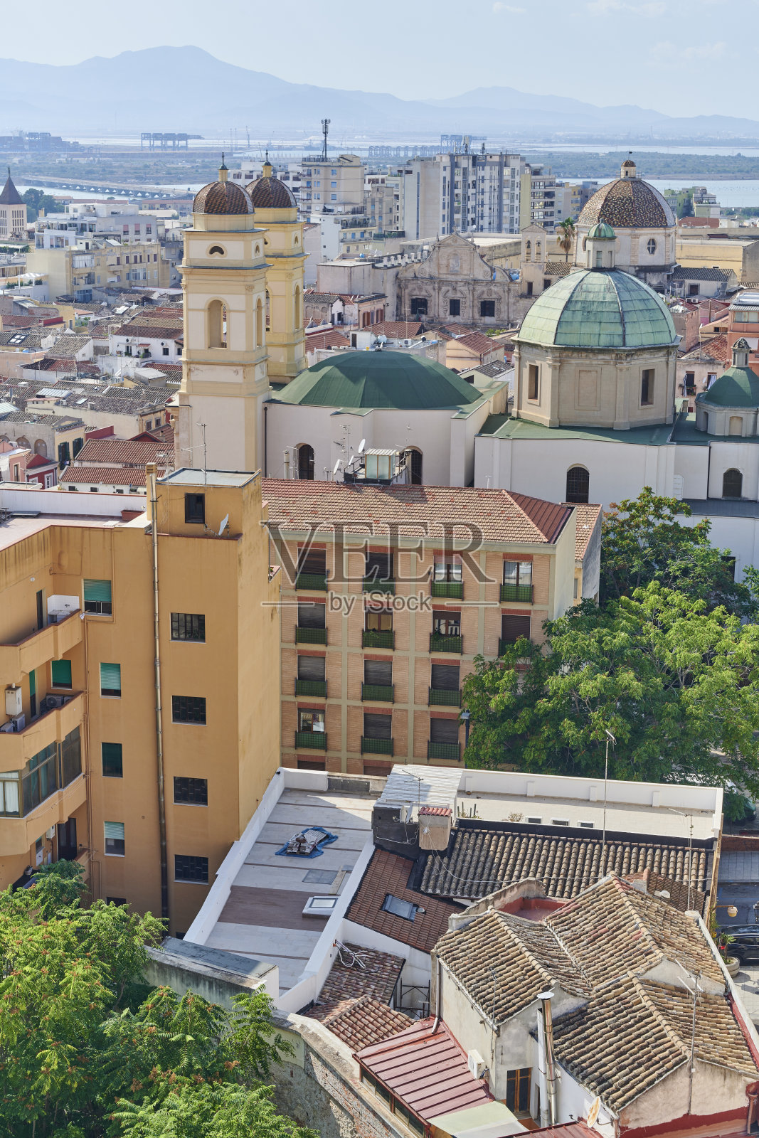 卡利亚里的城市照片摄影图片