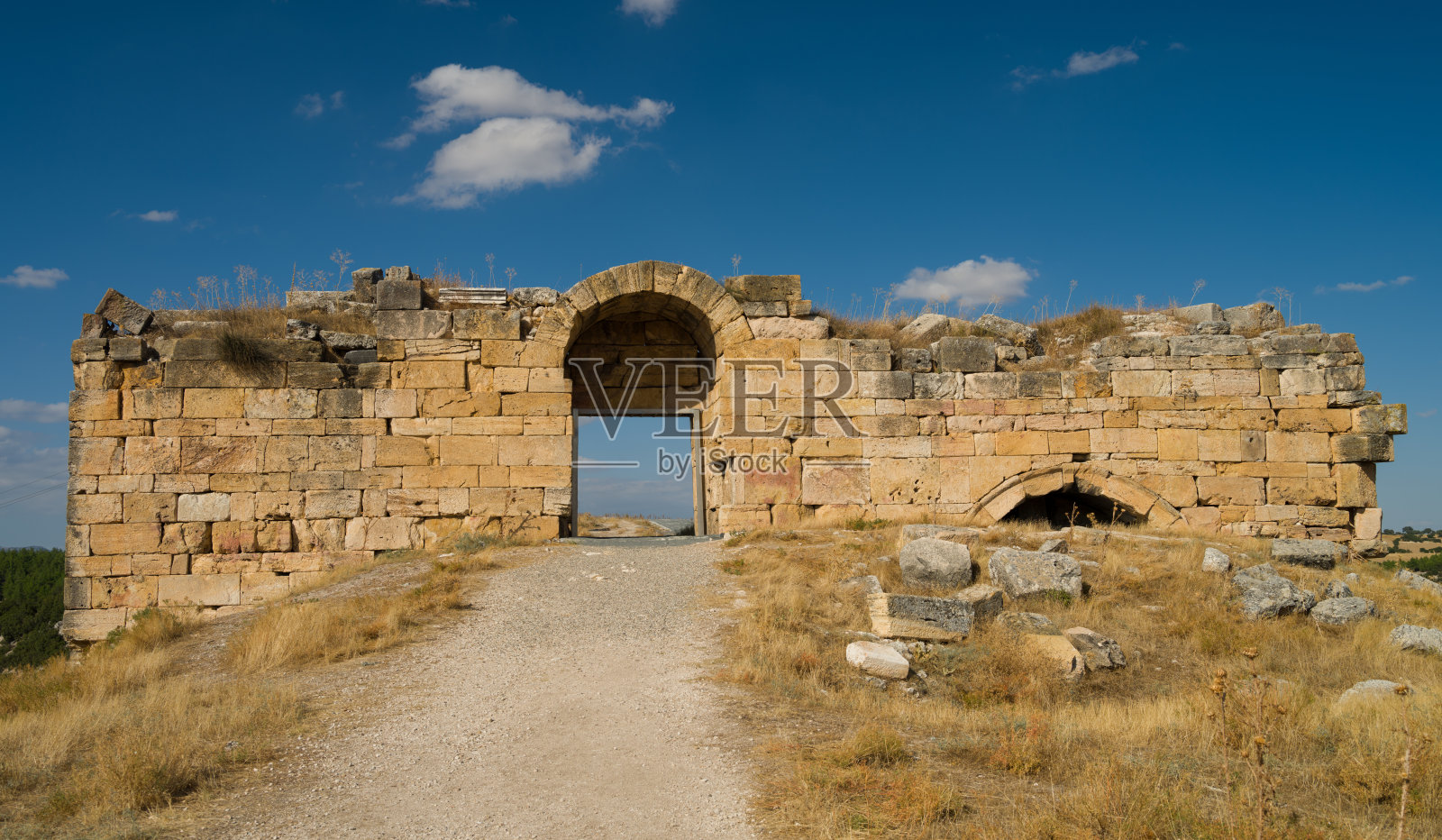 布劳恩多斯或布劳恩顿古城照片摄影图片