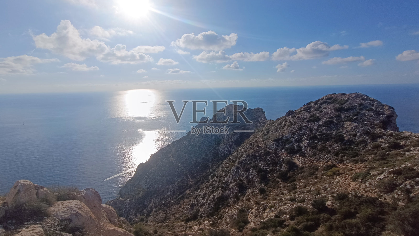 太阳与海洋照片摄影图片