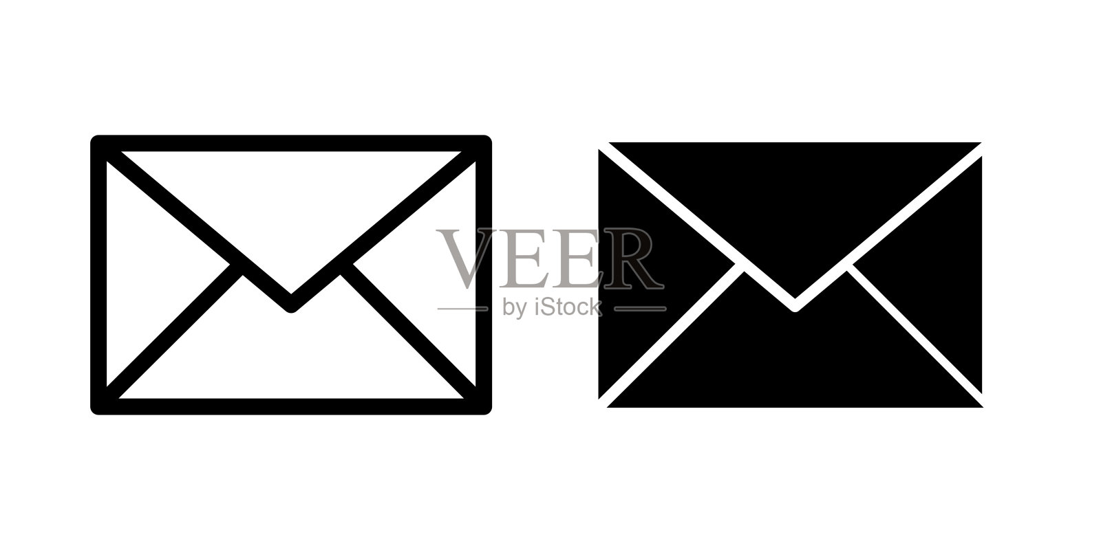 邮件图标插画图片素材