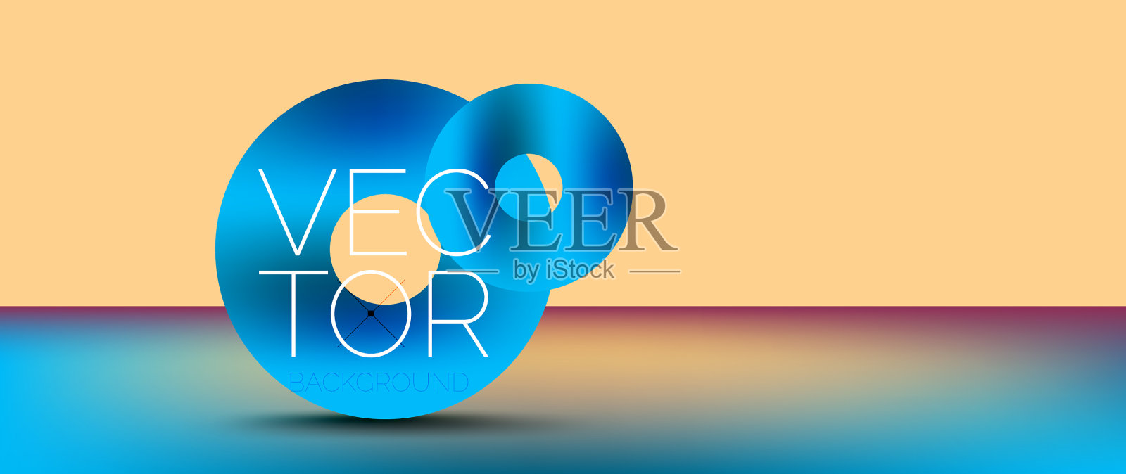 用流体梯度装饰的讲台背景插画图片素材