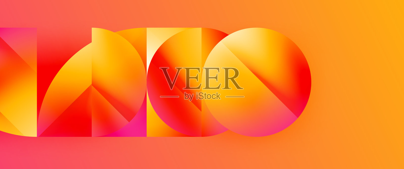 极简艺术的画布展开-金属插画图片素材