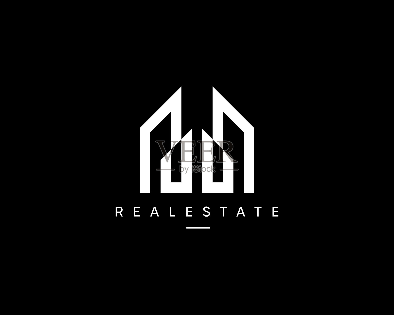 建筑与建筑学。插画图片素材