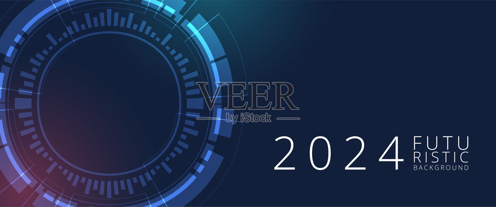 动态的现代技术背景矢量模板插画图片素材