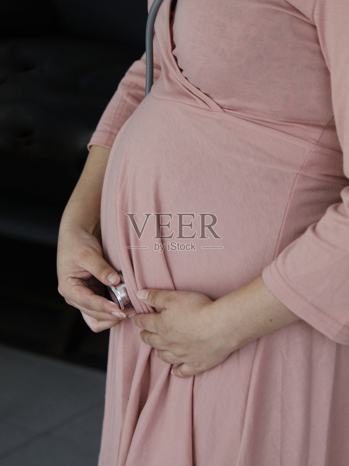 妊娠期女性生活方式照片摄影图片