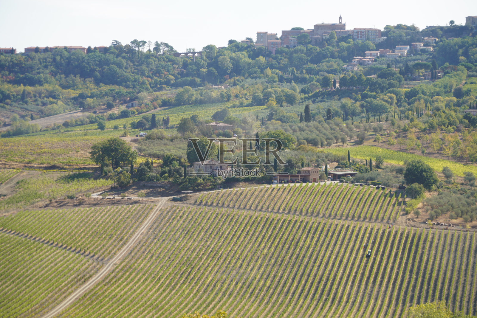托斯卡纳风景-托斯卡纳-意大利照片摄影图片
