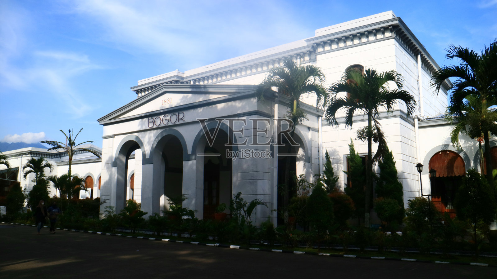 茂物火车站照片摄影图片