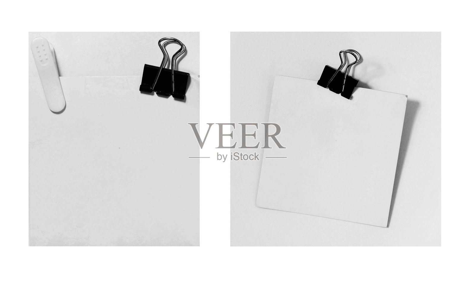 带夹纸照片摄影图片