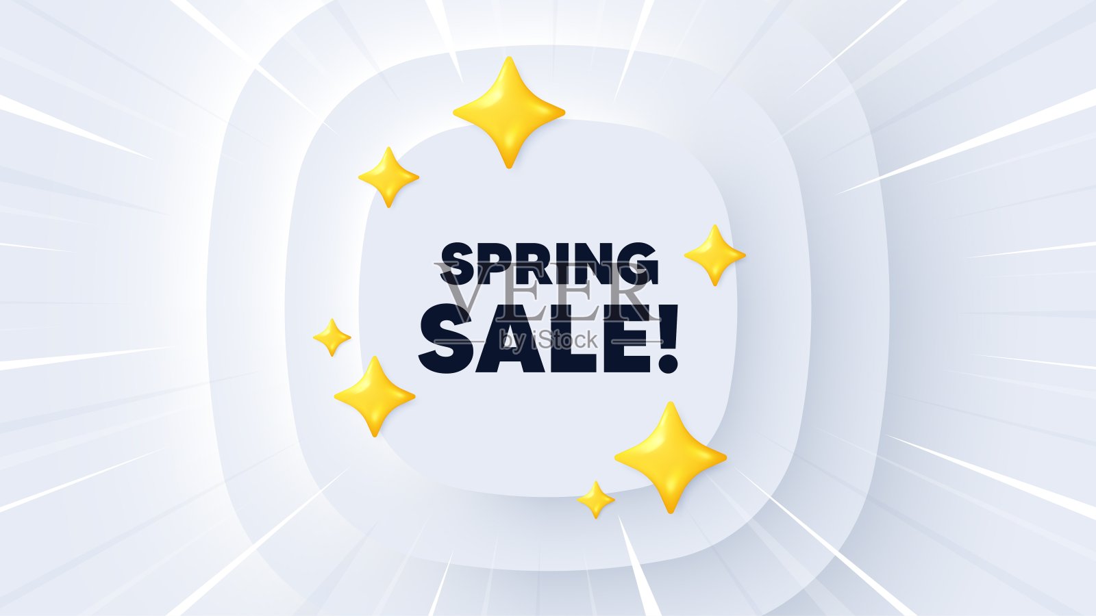 春季促销标签。特价价格标志。无功日爆旗。向量插画图片素材