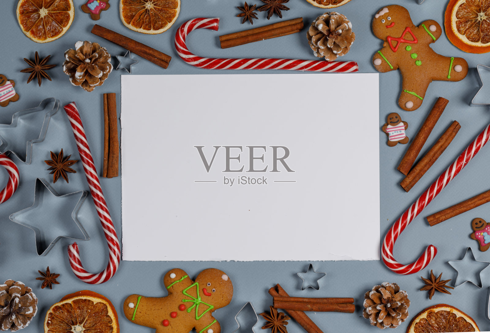 圣诞食品架照片摄影图片