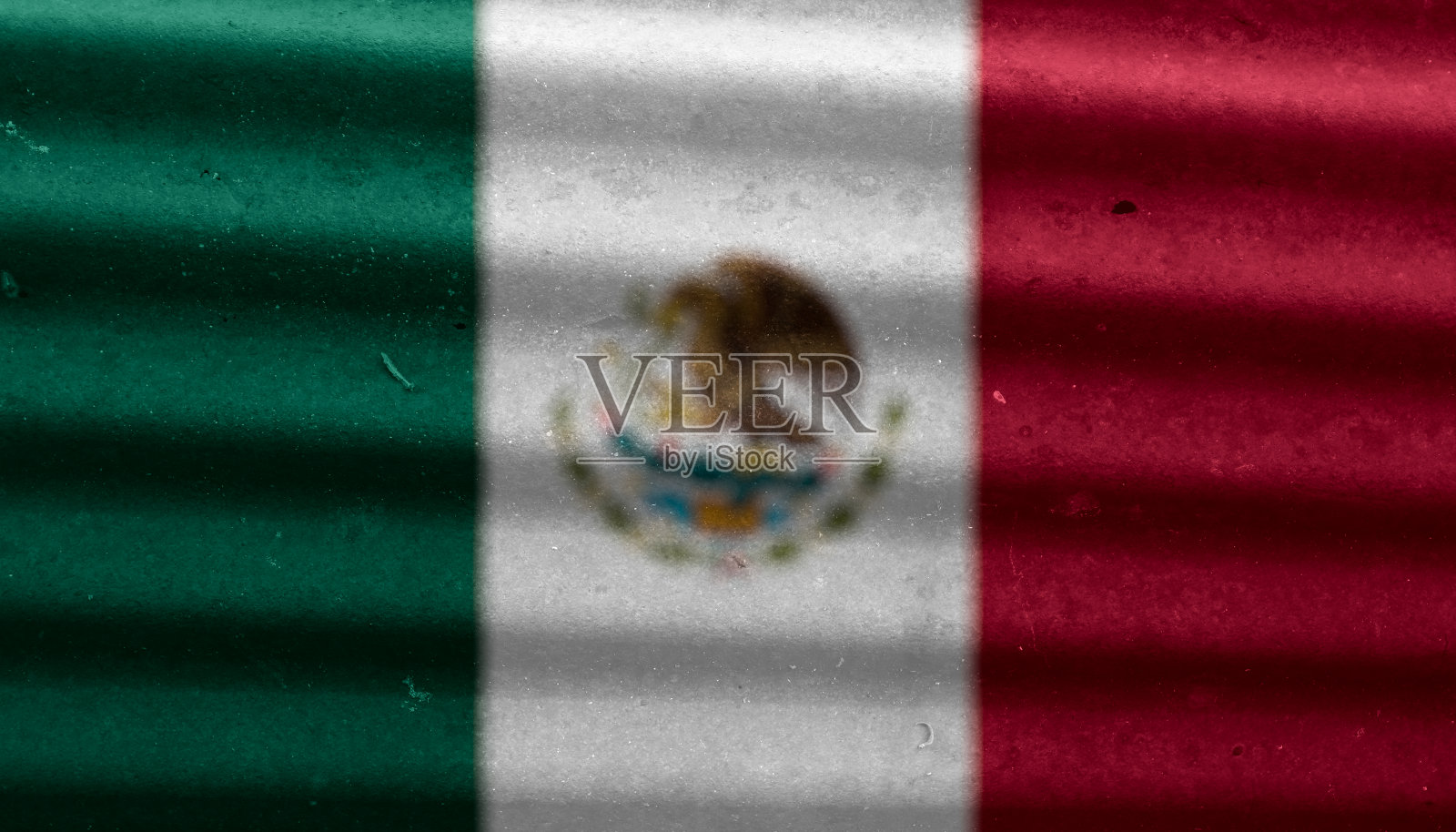 墨西哥国旗纹理作为背景照片摄影图片