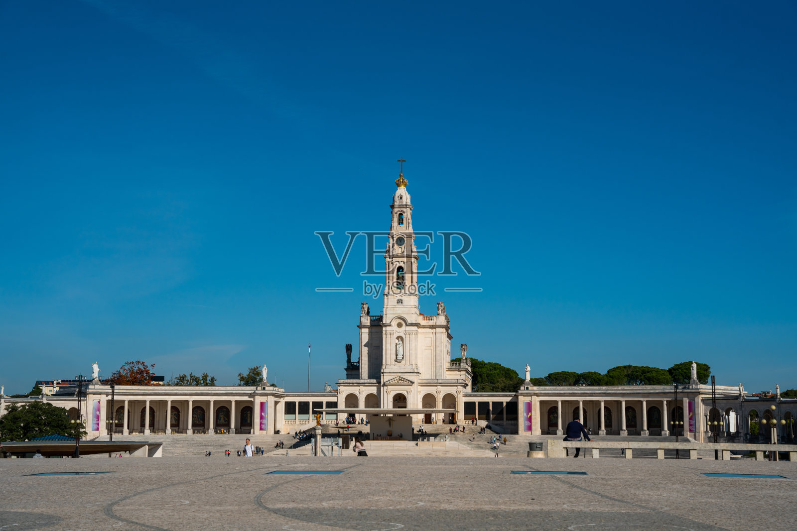 葡萄牙法蒂玛教堂照片摄影图片