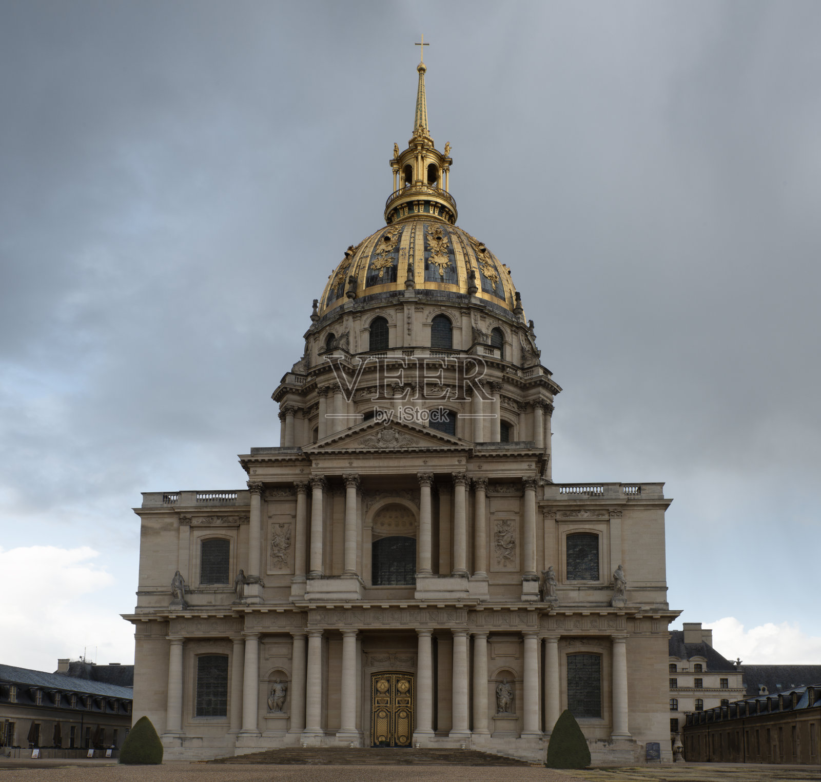 巴黎荣军院圆顶教堂照片摄影图片