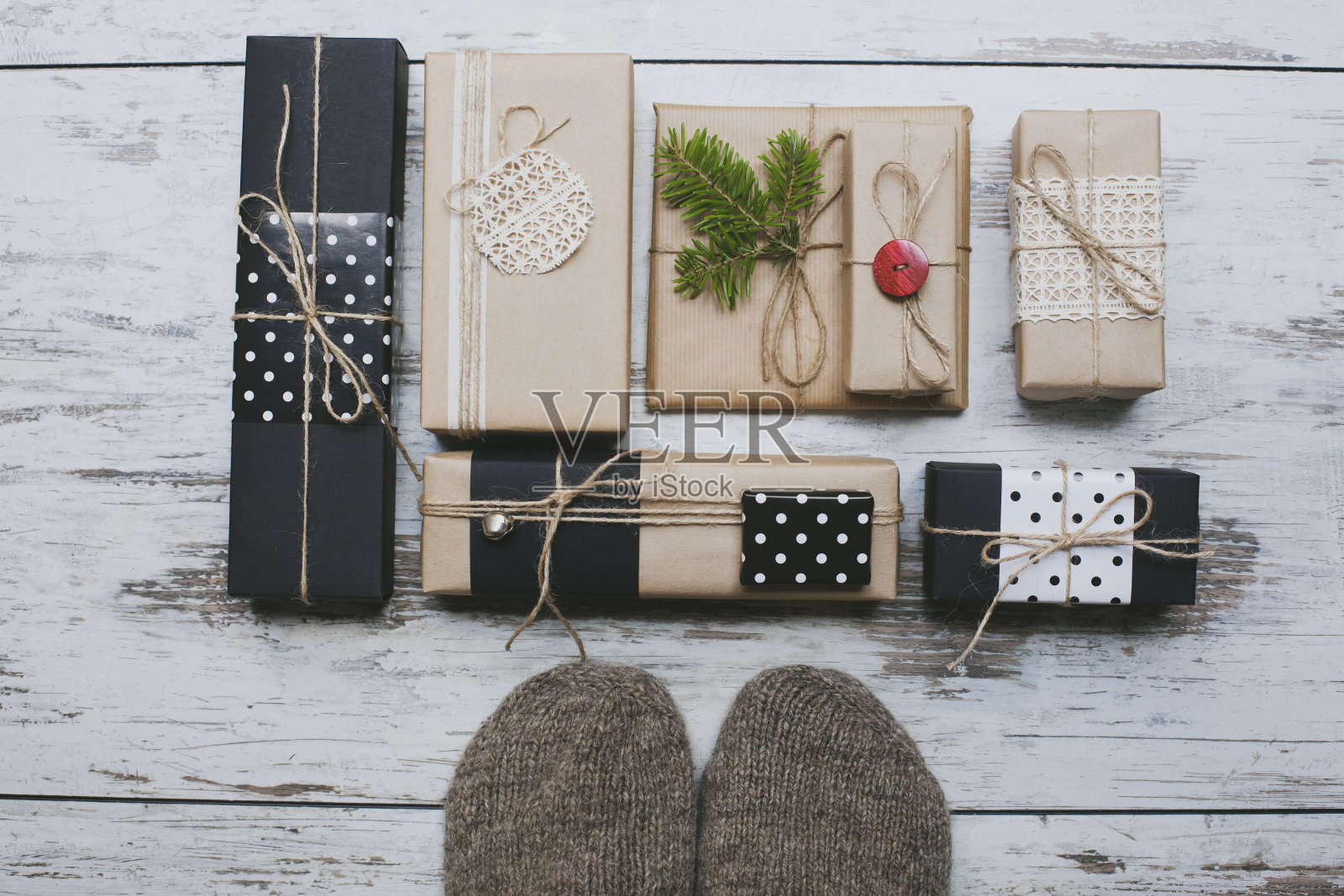 圣诞礼物照片摄影图片