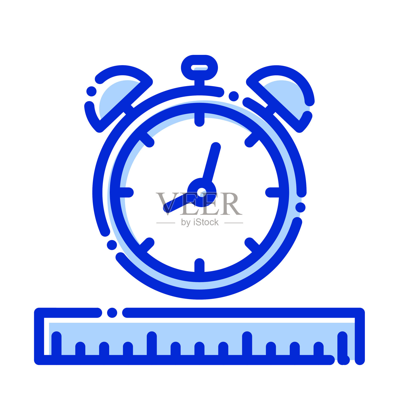 时间戳，编码信息，邮戳，区块链完全可编辑的矢量图标插画图片素材