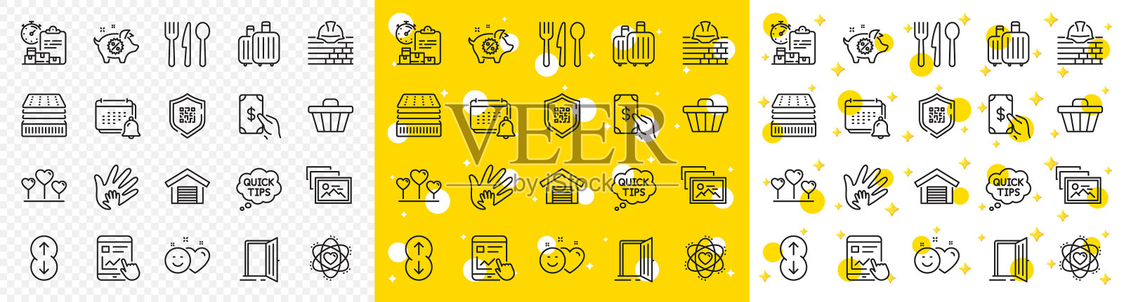 概述了社会责任和开门插画图片素材