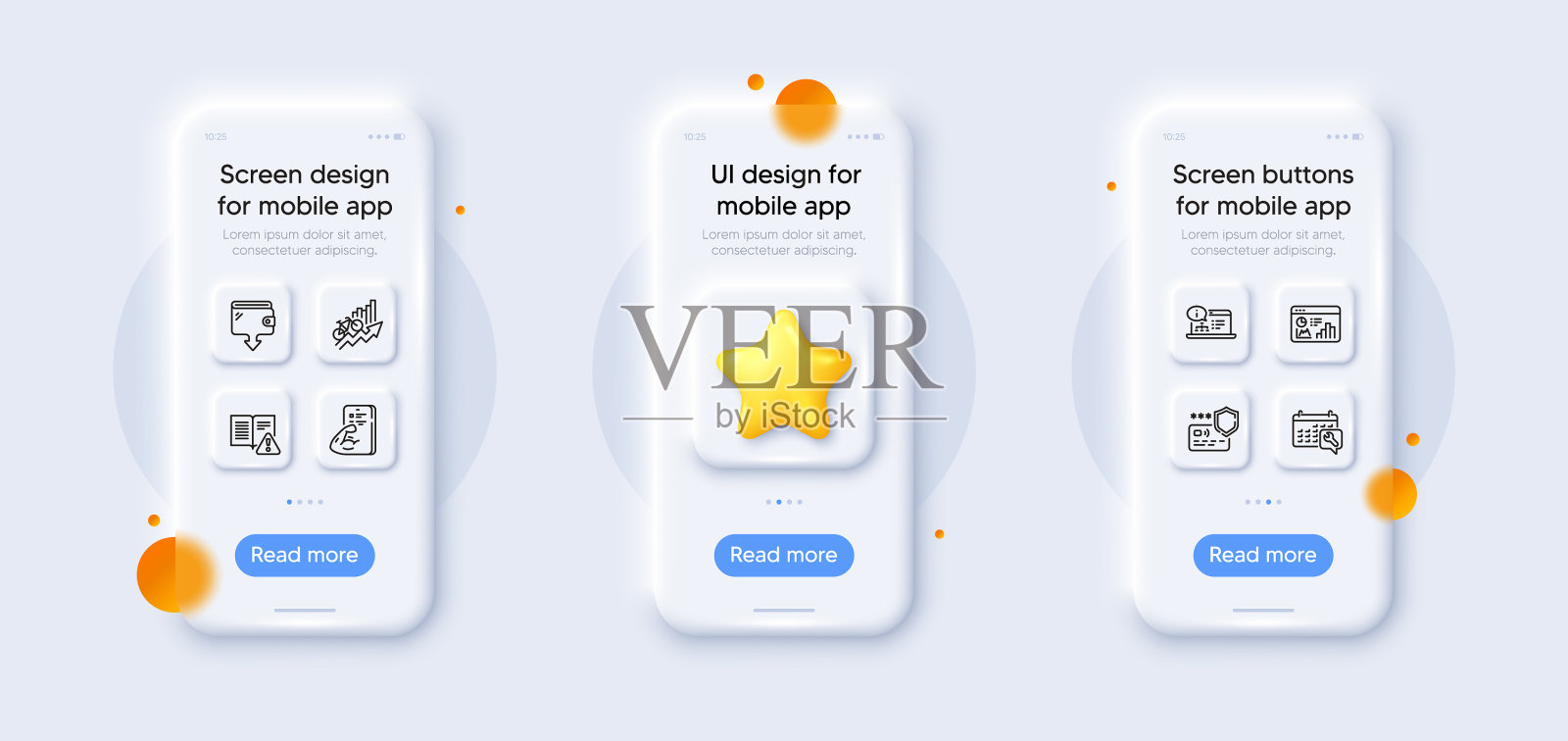 扳手培训结果和在线文档插画图片素材