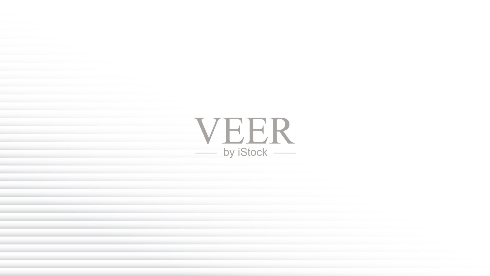 抽象的白色和灰色的颜色背景与直线梯度图案。矢量插图。插画图片素材