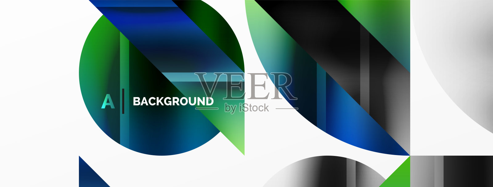 极简的优雅在金属背景中闪耀，展示了圆形和三角形的构图，创造了几何杰作插画图片素材