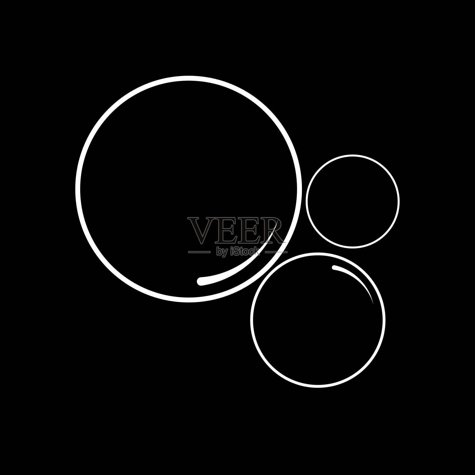 气泡标志和符号矢量图标图像插画图片素材