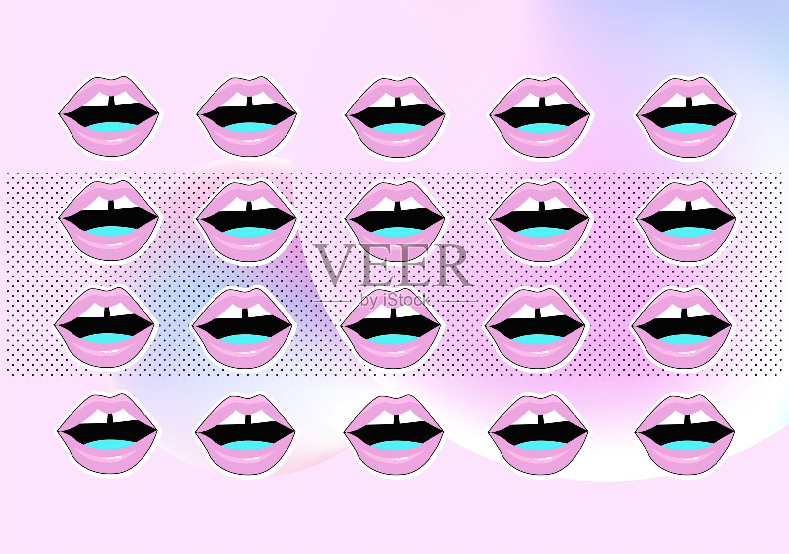 抽象图案背景插画图片素材