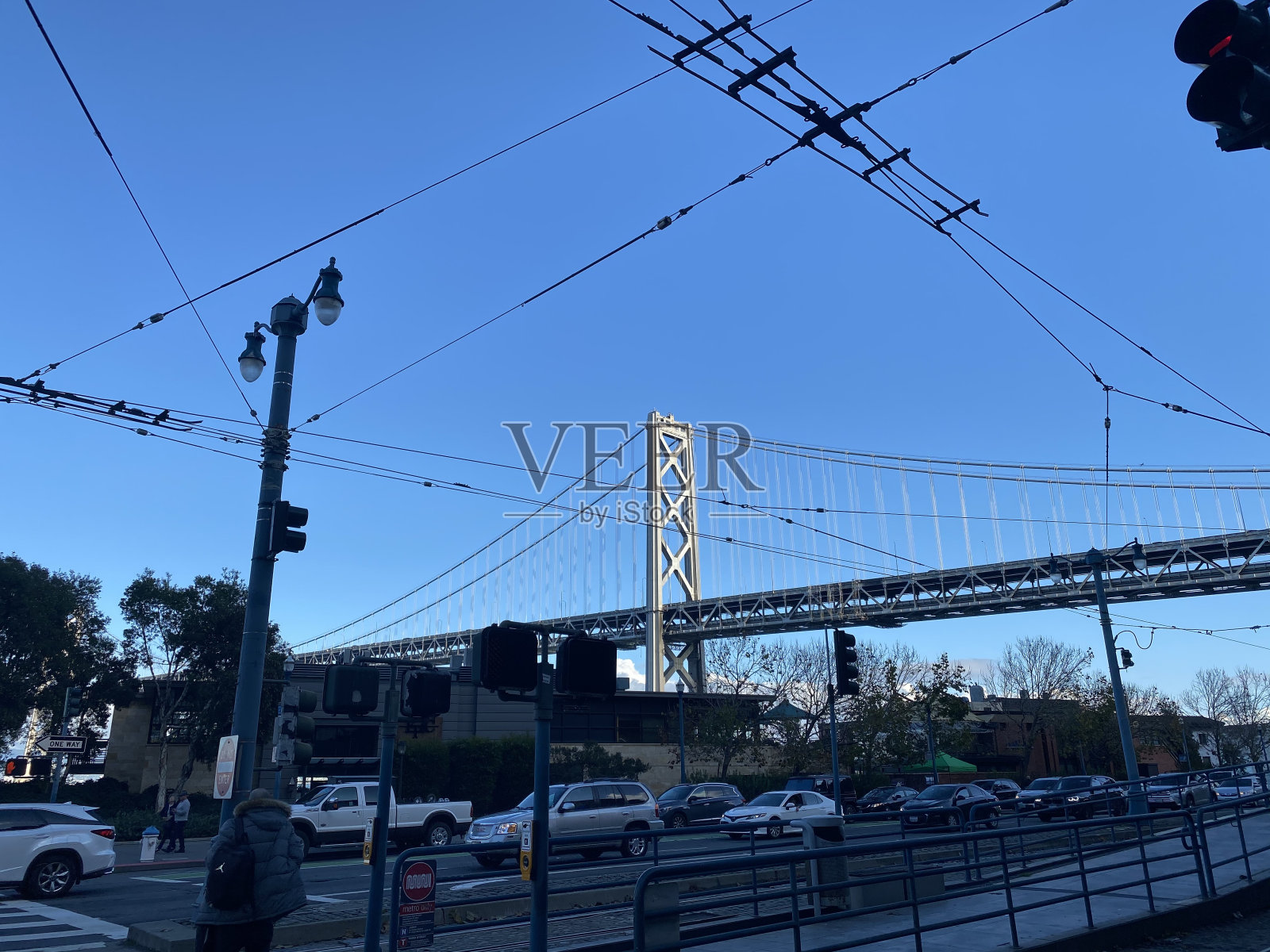 海湾大桥照片摄影图片