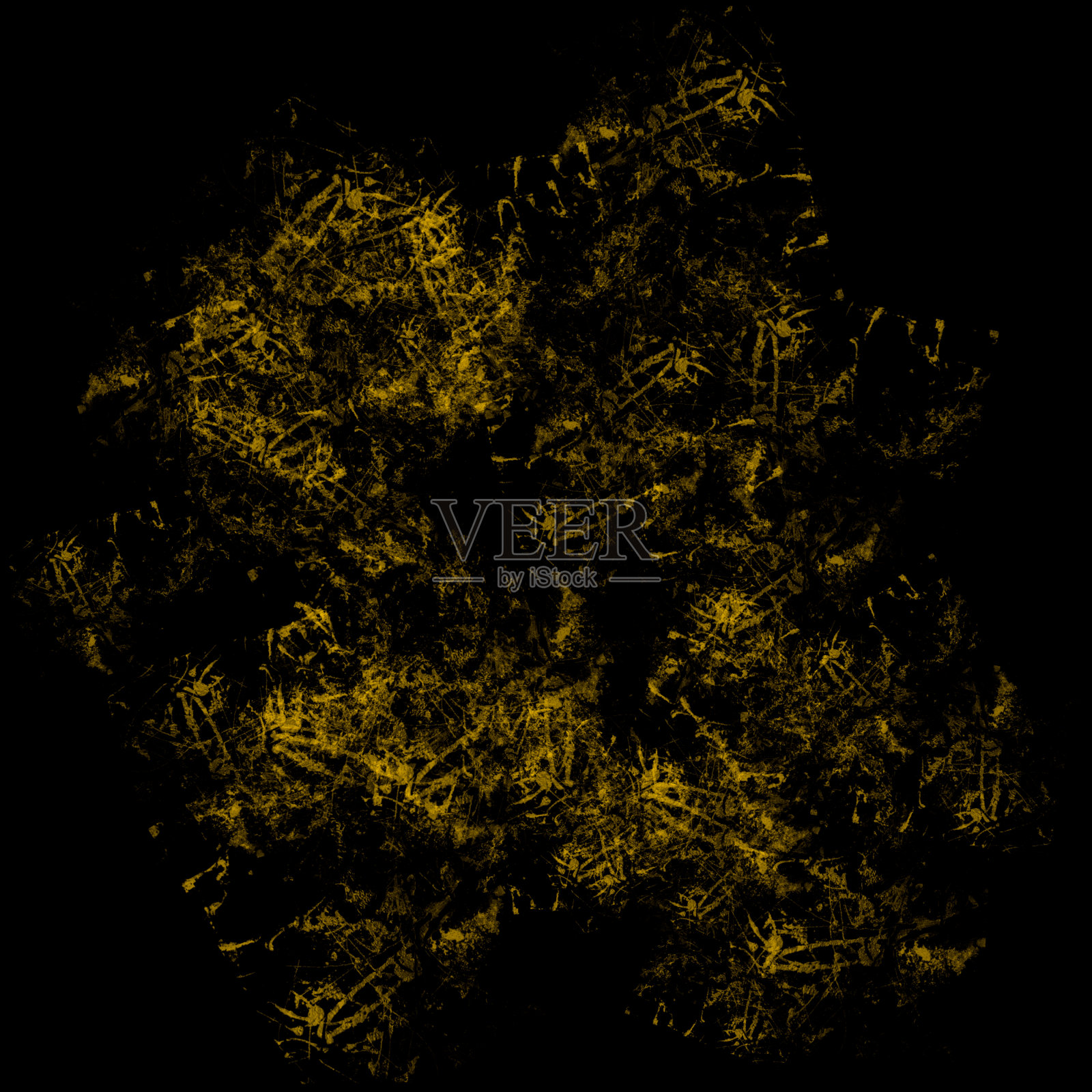 纹理背景黄漆。油漆笔画，丙烯酸或粉刷照片摄影图片