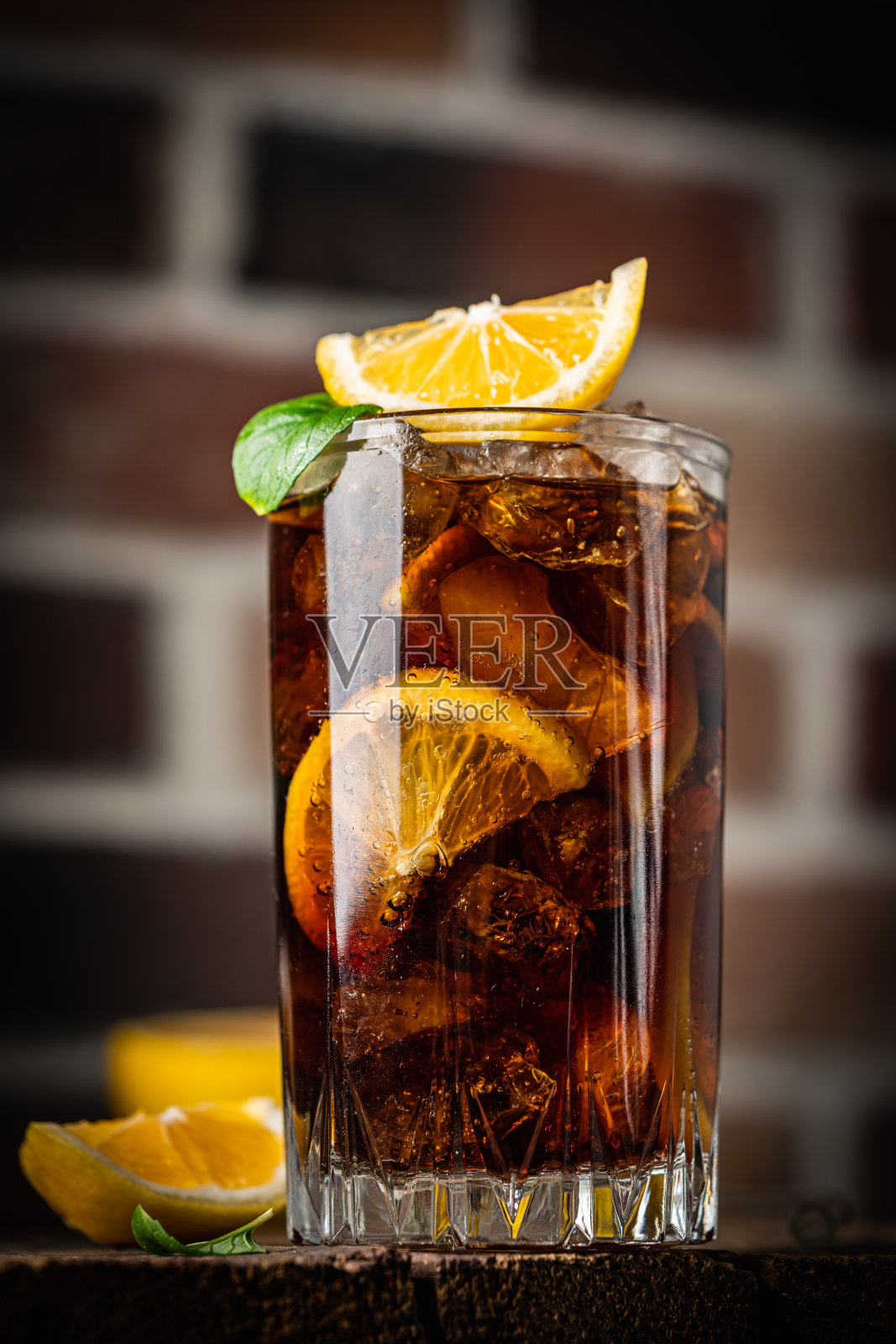 古巴自由鸡尾酒照片摄影图片