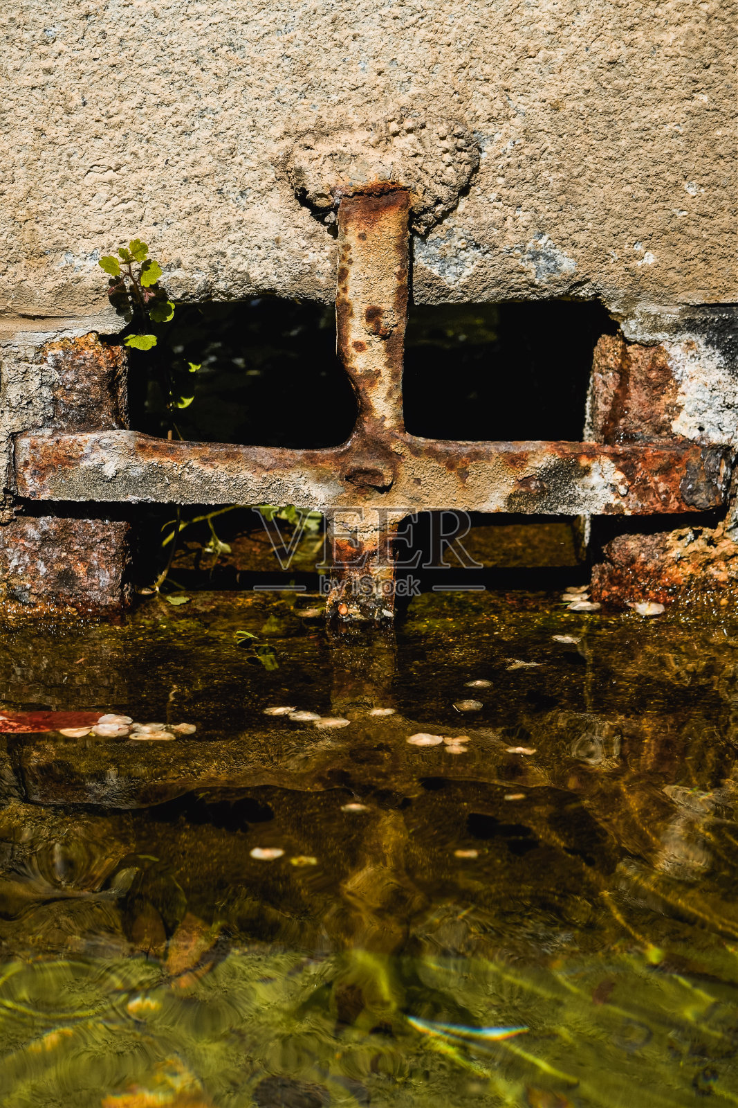 漂亮的出水口照片摄影图片