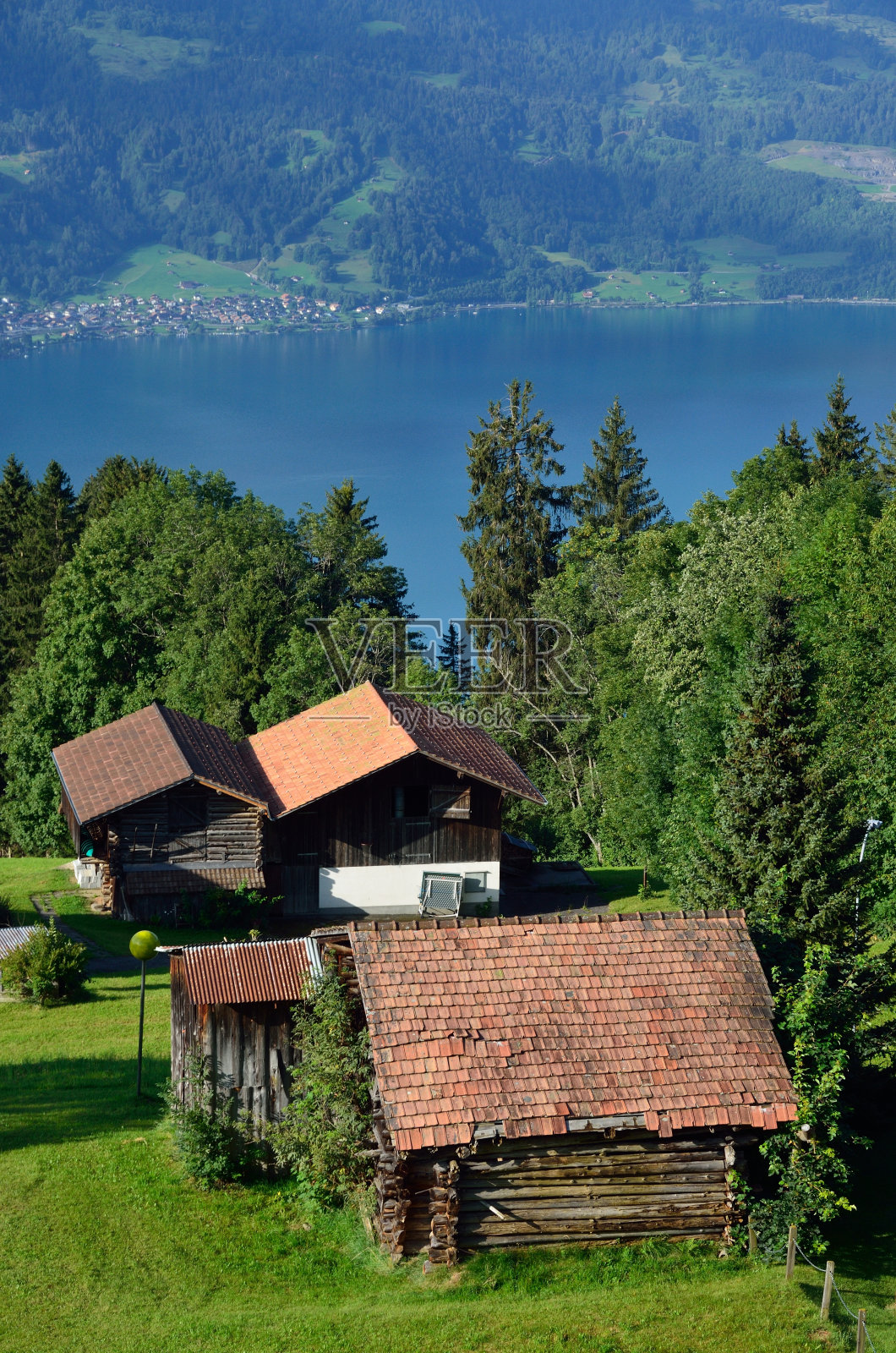 瑞士Beatenberg照片摄影图片
