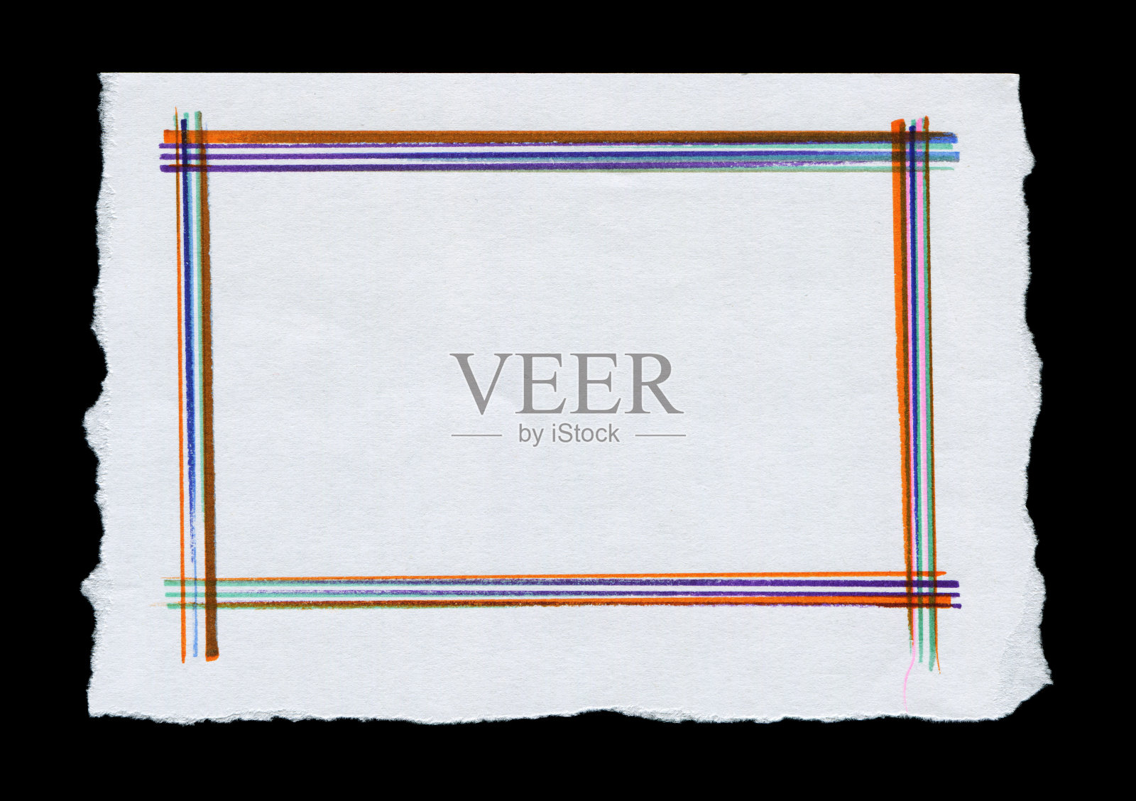 多色框架刷笔触框架背景照片摄影图片