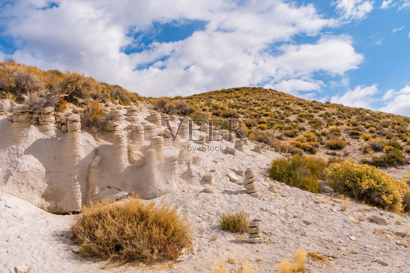 克罗利湖柱照片摄影图片