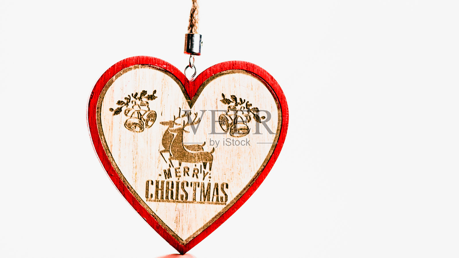 圣诞装饰品。彩色圣诞彩灯背景照片摄影图片