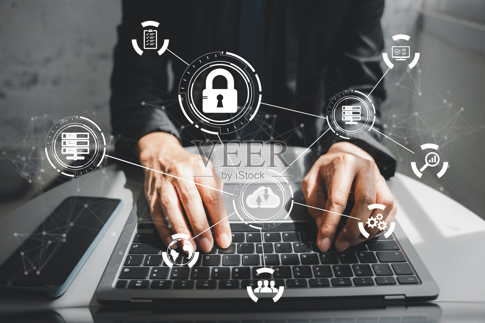 业务流程自动化和策略概念照片摄影图片