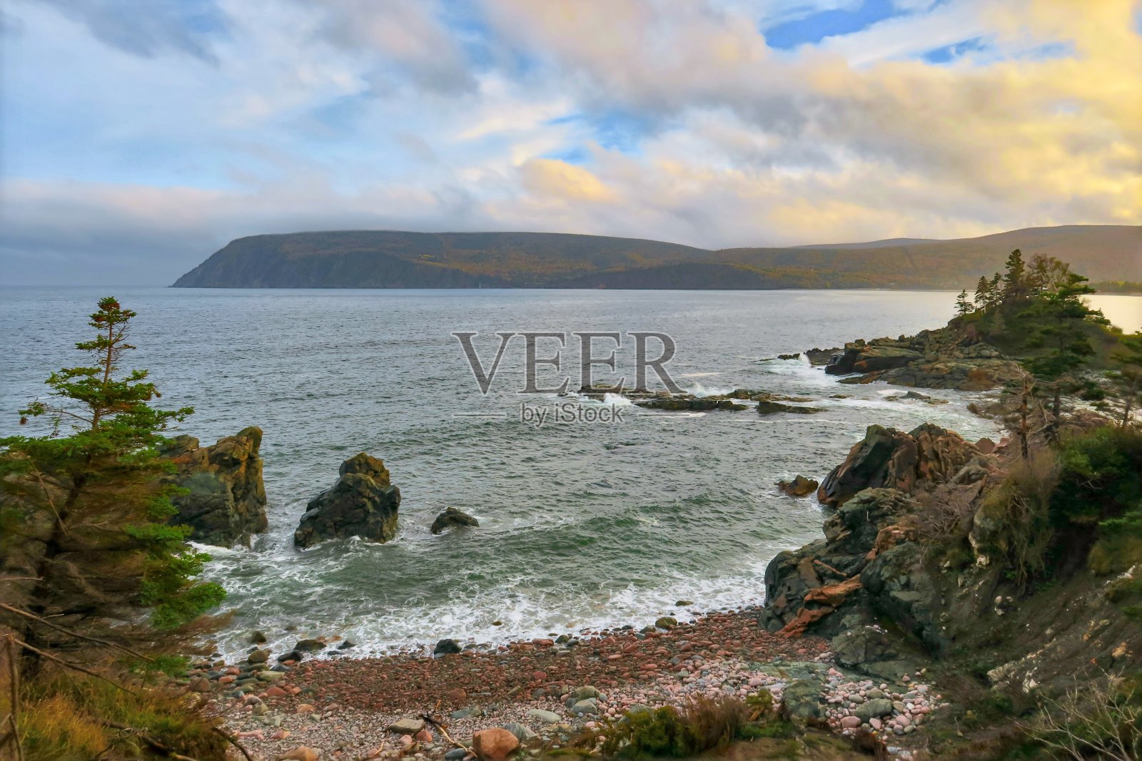 野性的大西洋海岸线照片摄影图片