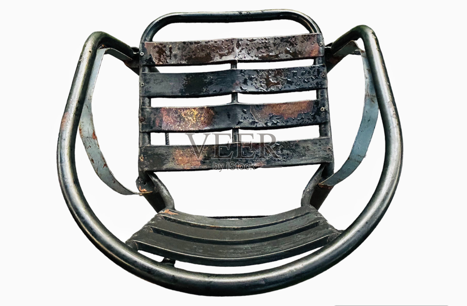 旧椅铁照片摄影图片