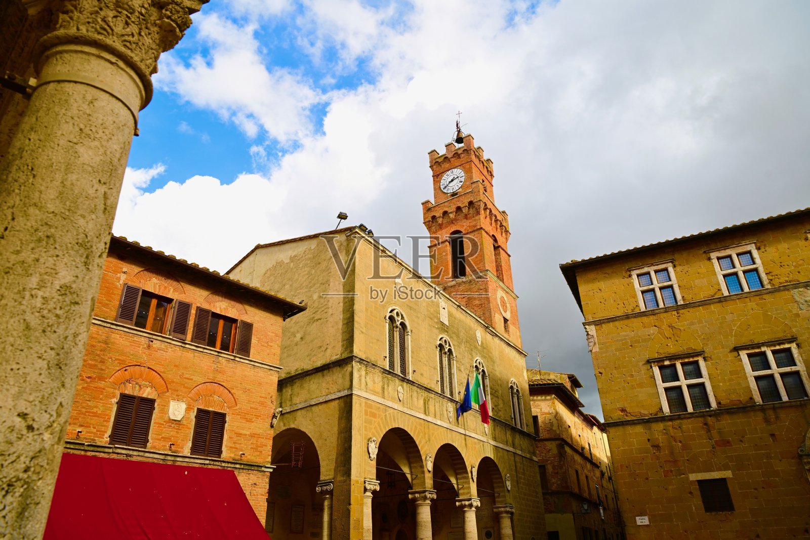 Pienza、意大利照片摄影图片