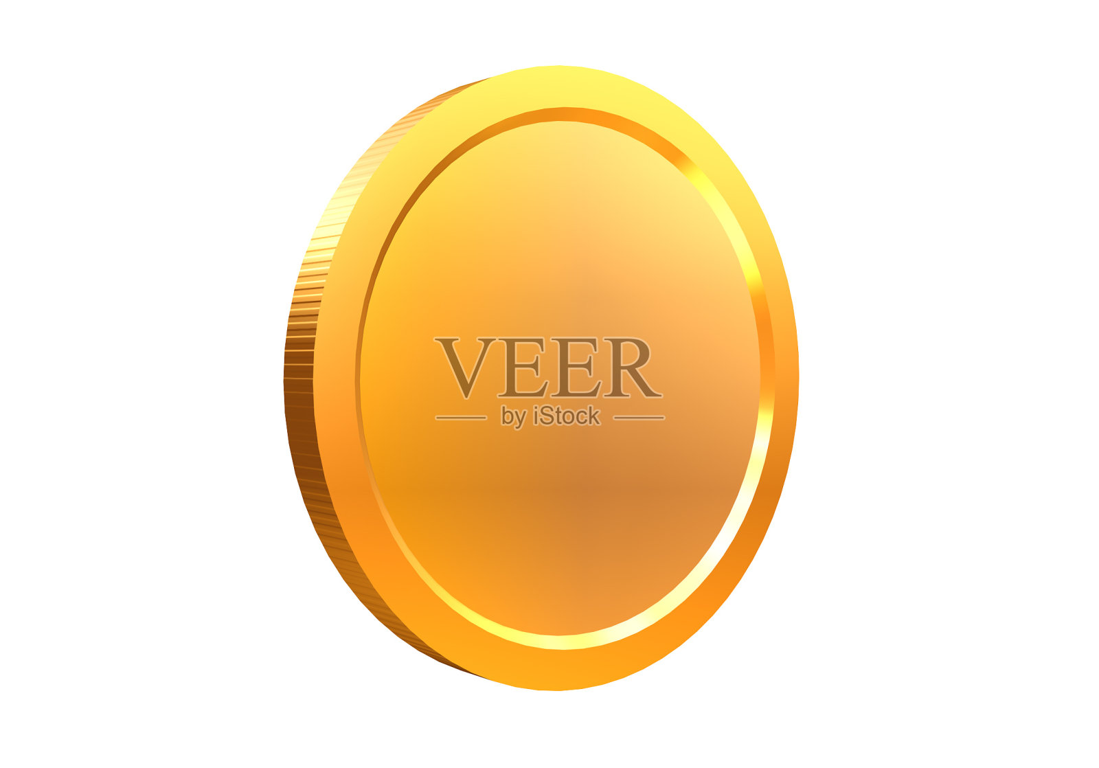 金币的3D渲染概念照片摄影图片