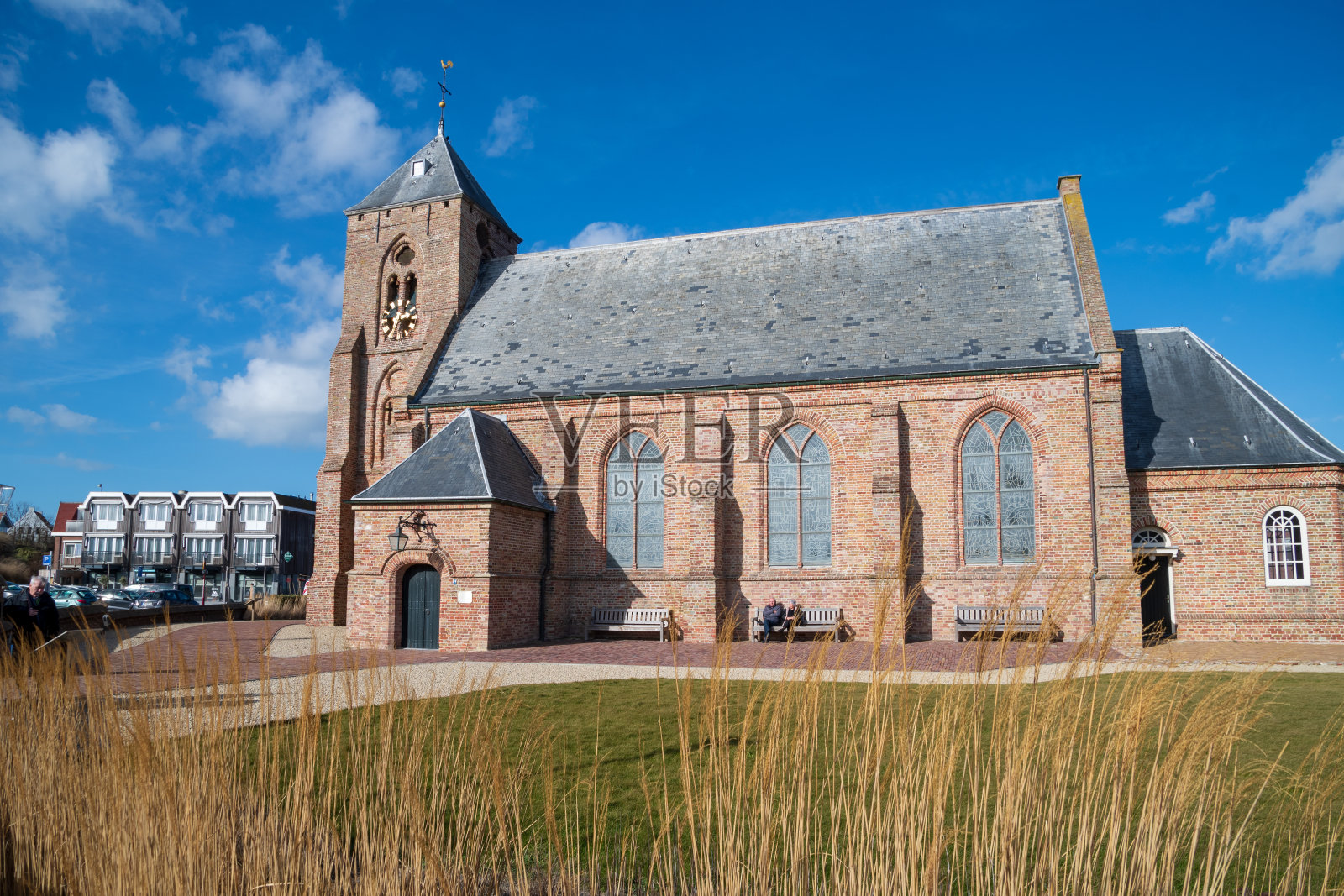 图为荷兰佐特兰德的凯瑟琳教堂照片摄影图片