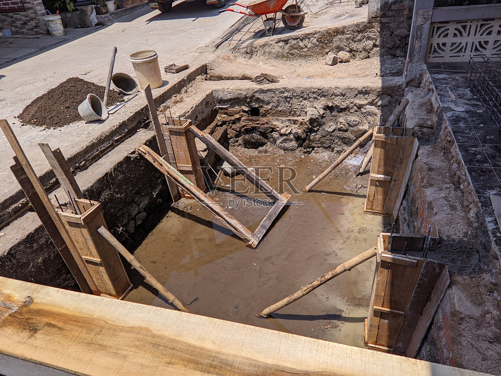 建筑物地基照片摄影图片