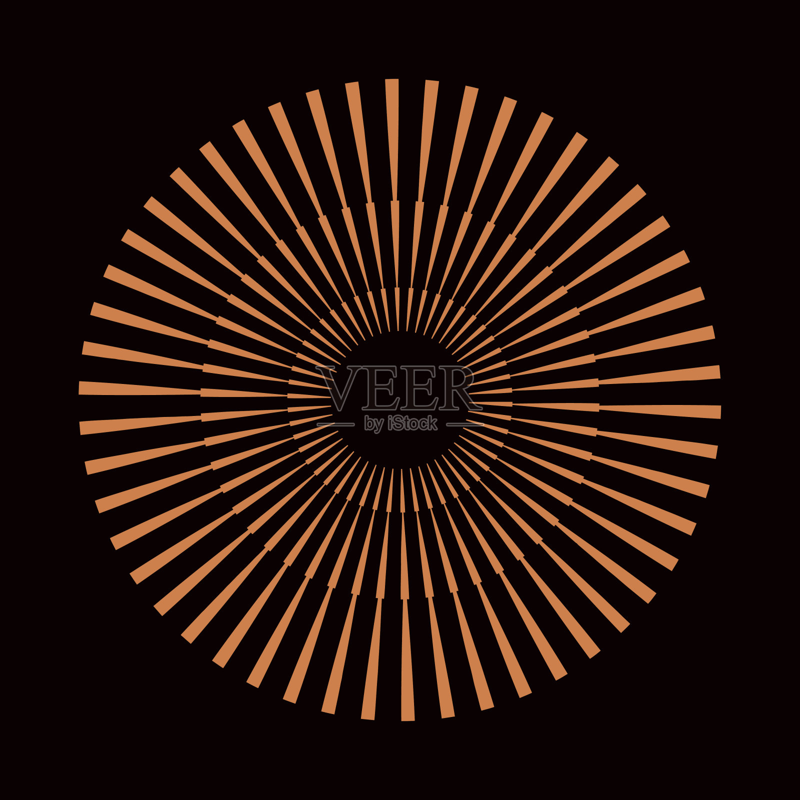 太阳迸发出光束插画图片素材